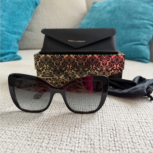 Dolce & Gabbana Black Sunglasses main image 3